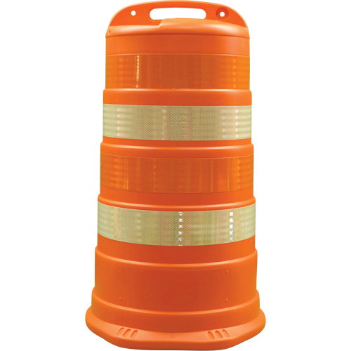Barils pour canalisation du trafic Trailboss, Hauteur 41,27'', Orange Sidevic Inc.