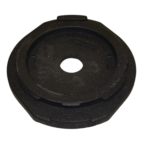 Base for Trailboss Channelizer Drums, 25 lbs. Sidevic Inc.