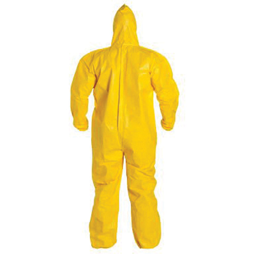 Hooded Coveralls, Tychem&reg; 2000, 2X-Large, Yellow Sidevic Inc.