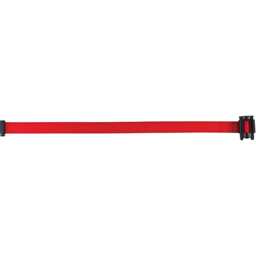 Tape Cassette for Build-Your-Own Crowd Control Barriers, Blank, 7', Red Tape Sidevic Inc.