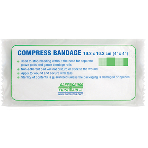 Bandages Compressifs - St&eacute;riles, 4-1/4" lo x 3-1/2" la Sidevic Inc.