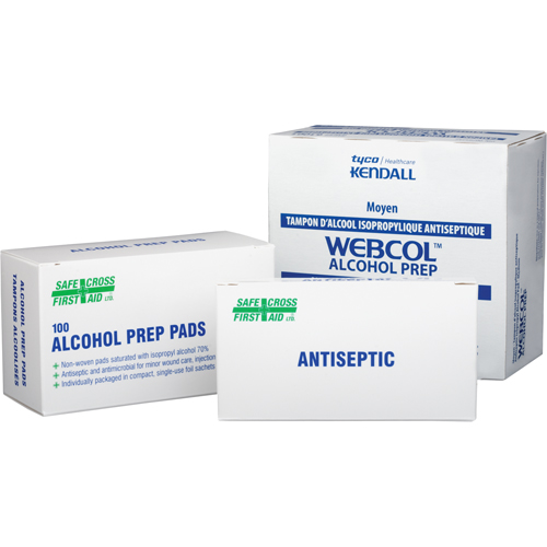 Alcohol Swabs, Towelette, Antiseptic Sidevic Inc.