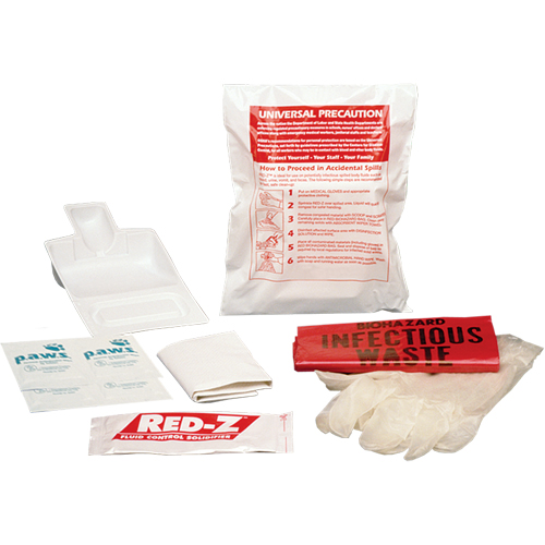 Fluid Spill Clean-Up Kit, Hazmat, Bag Sidevic Inc.