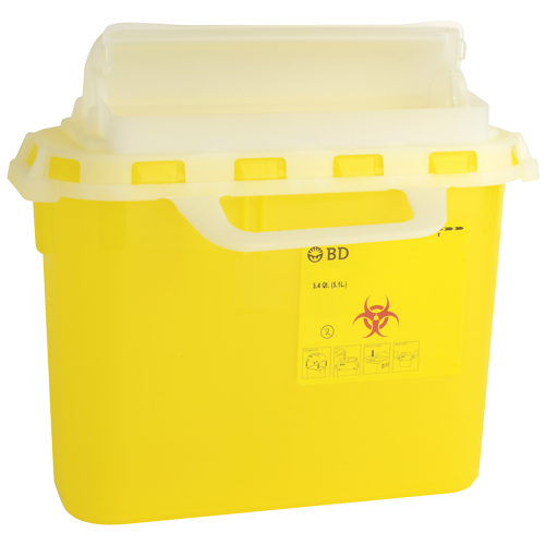 Boîtes pour objets pointus & tranchants BD, Capacit&eacute; de 5,1 L  Sidevic Inc.