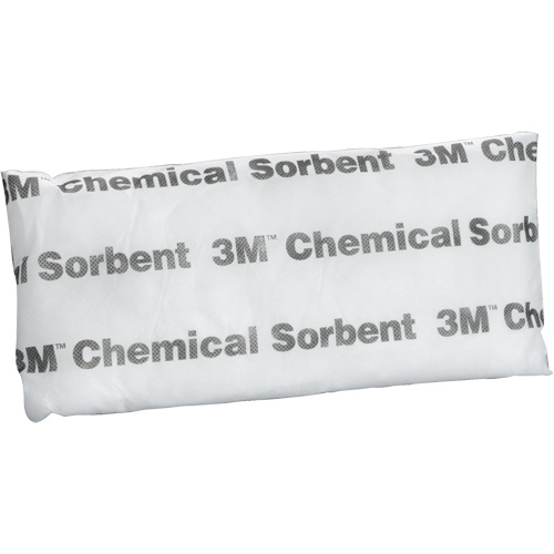Tampons adsorbants pour produits chimiques, Universel, 15" lo x 7" la, 11,8 gal. absorption/pqt Sidevic Inc.