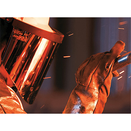 Ratchet Headgear with Faceshield, Polycarbonate, Ratchet Suspension Sidevic Inc.