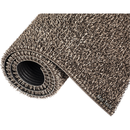 Tapis Astro-Plus, Poly&eacute;thyl&egrave;ne, Grattoir Type, Motif Textur&eacute;, 3-3/10' x 4', Brun Sidevic Inc.