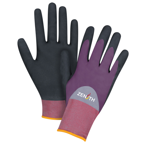 ZX-2 Premium Coated Gloves, 7/Small, Nitrile/Foam Nitrile Coating, 18 Gauge, Nylon Shell Sidevic Inc.