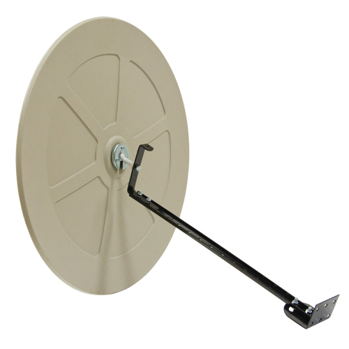 Miroir convexe avec support, Int&eacute;rieur/Ext&eacute;rieur, Diam&egrave;tre 30" Sidevic Inc.