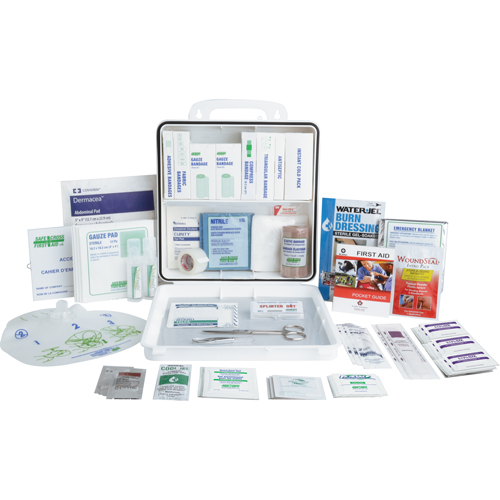Trousse de premiers soins sp&eacute;cialis&eacute;e, F&eacute;d&eacute;ral Sidevic Inc.