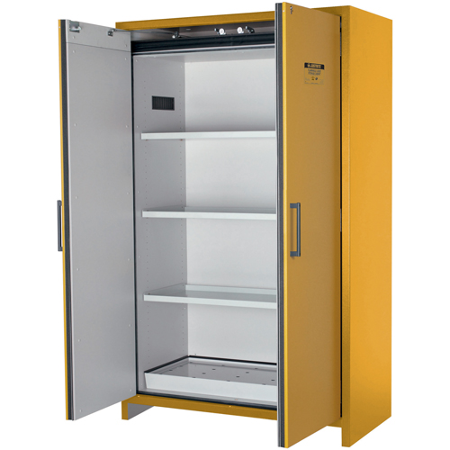 Armoire d'entreposage 90 minutes s&eacute;curitaire et conforme &agrave; la norme EN, 45 gal., 2 Porte(s), 46,97" La x 76,89" h x 24,21" p Sidevic Inc.