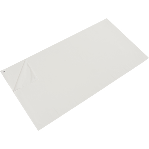 Tapis pelables de rechange pour salle blanche, &eacute;paisseur 1,57 mils, 2' la, 3' lo x Blanc Sidevic Inc.