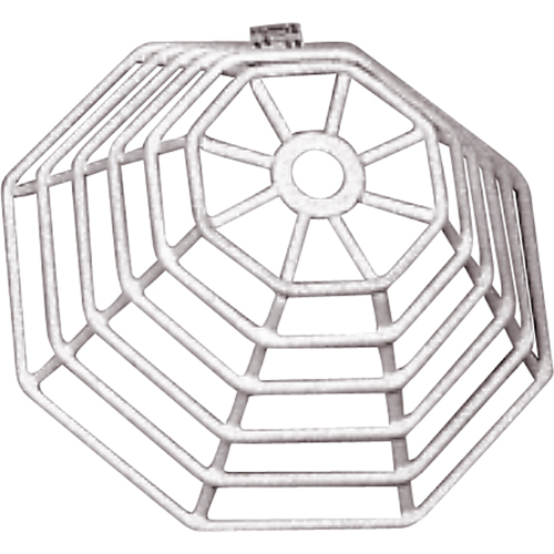 Grille de protection Web Stopper en acier profil bas pour d&eacute;tecteur de fum&eacute;e Sidevic Inc.
