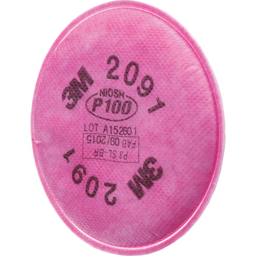 Pr&eacute;filtres pour respirateurs s&eacute;rie 2000, Filtre contre les particules, Filtre P100 Sidevic Inc.