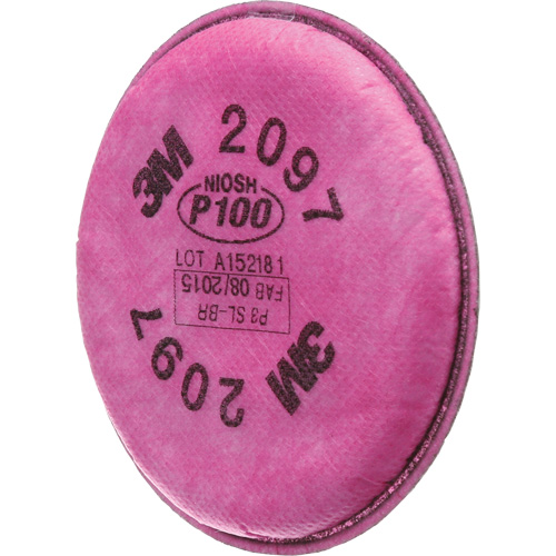 Pr&eacute;filtres pour respirateurs s&eacute;rie 2000, Filtre contre les particules, Vapeurs organiques/P100 Sidevic Inc.