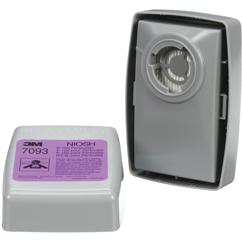 Filtres pour respirateur 7093, Filtre contre les particules, Filtre P100 Sidevic Inc.
