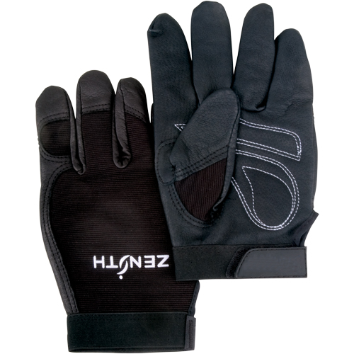 Gants pour m&eacute;canicien ZM300, Paume Cuir fleur de vache, Taille Moyen Sidevic Inc.