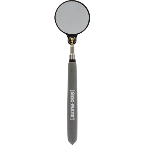 Inspection Mirror, Circular, 2-1/4" L x 2-1/4" W, Telescopic Sidevic Inc.