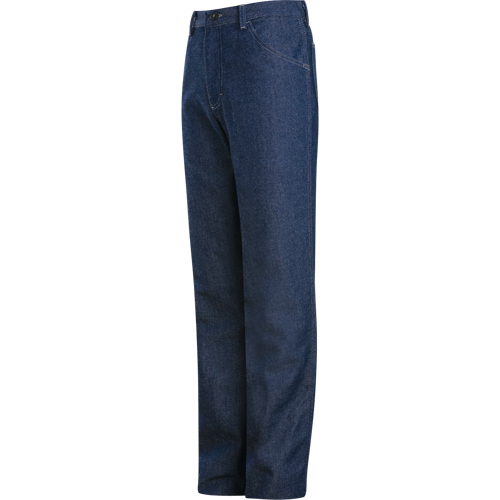 Flame-Resistant Relaxed Fit Denim Jeans, 32, x 37, Blue, 18 cal/cm² Sidevic Inc.