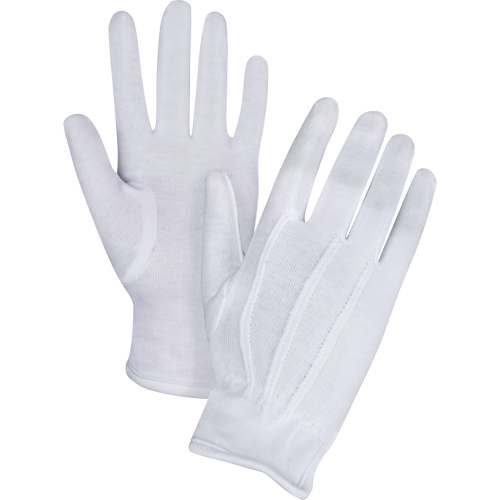 Gants pour serveur/parade, Coton, Poignet &agrave; ourlet, Petit Sidevic Inc.