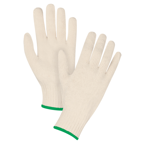 Standard-Duty String Knit Gloves, Poly/Cotton, 7 Gauge, Medium Sidevic Inc.