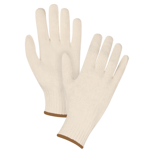 Gants en tricot de poids lourd, Poly/coton, Calibre 7, Moyen Sidevic Inc.