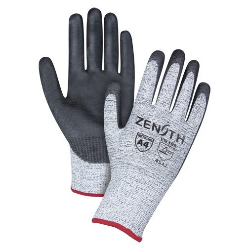 Seamless Stretch Cut-Resistant Gloves, Size Small/7, 13 Gauge, Polyurethane Coated, HPPE Shell, ANSI/ISEA 105 Level 4/EN 388 Level 5 Sidevic Inc.