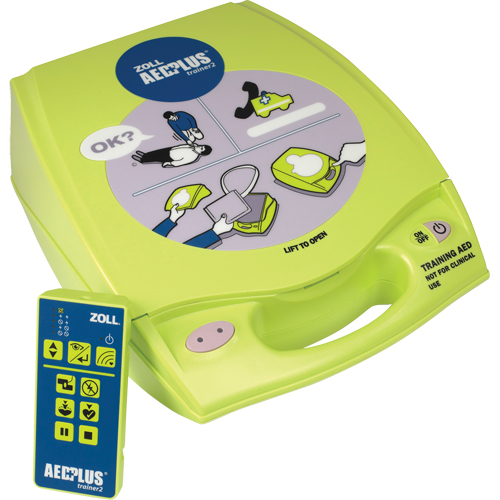 Appareil de d&eacute;fibrillation de formation AED Plus Trainer2 - français Sidevic Inc.