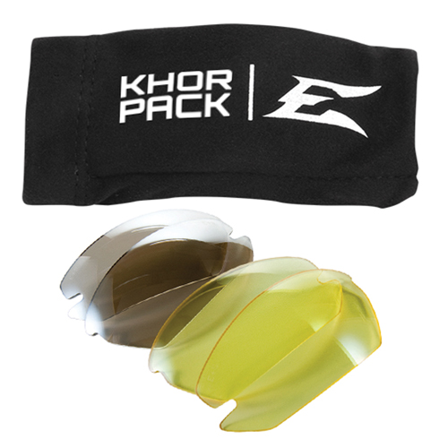 Lentilles de rechange pour les lunettes de s&eacute;curit&eacute; Khor, Antibu&eacute;e/anti-&eacute;gratignures, Transparent, Khor Sidevic Inc.