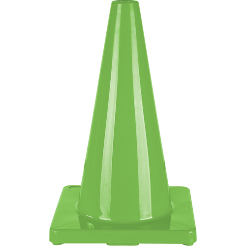C&ocirc;ne de couleur pour la signalisation, 18", Vert Sidevic Inc.