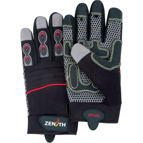 Gants pour m&eacute;canicien ZM400 de premi&egrave;re qualit&eacute;, Paume Synth&eacute;tique, Taille 2T-Grand Sidevic Inc.