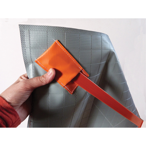 Arrow Roll-Up Temporary Conditions Sign , 24" x 24", Vinyl, Pictogram Sidevic Inc.