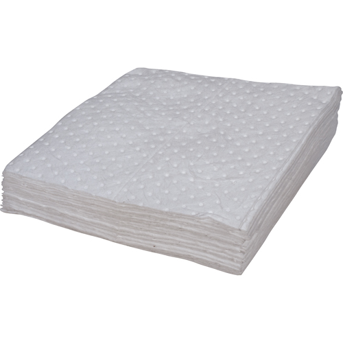 Premium Bonded Sorbent Pads, Oil Only, 15" x 17", 8 gal. Absorbancy Sidevic Inc.