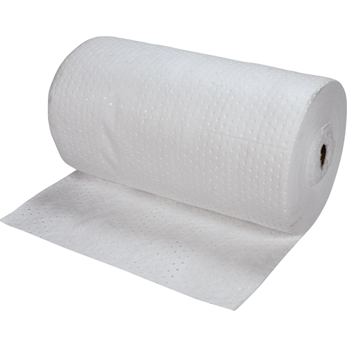 Rouleaux absorbants li&eacute;s de premi&egrave;re qualit&eacute;, Lourd, 150' lo x 30" la, Absorption 50 gal. Sidevic Inc.