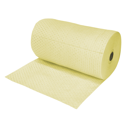 Rouleaux absorbants en fibres fines de premi&egrave;re qualit&eacute; pour mati&egrave;res dangereuses, Lourd, 150' lo x 30" la, Absorption 50 gal. Sidevic Inc.