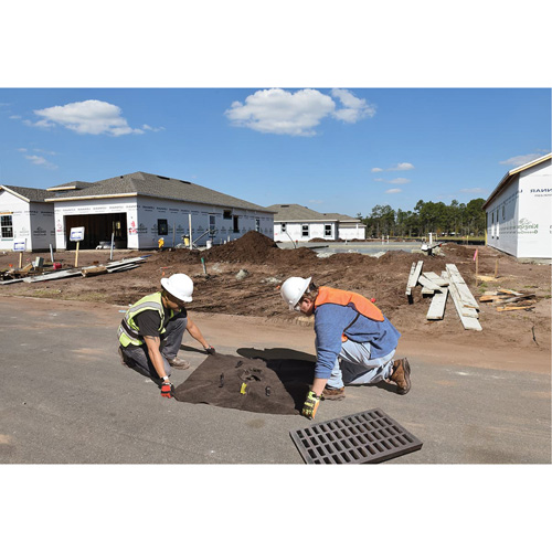 Plus Ultra-Drain Guard&reg; Catch Basin Insert, Oil & Sediment, 48" L x 36" W Sidevic Inc.