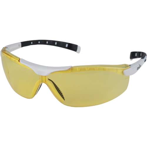 Lunettes de s&eacute;curit&eacute; s&eacute;rie Z1500, Lentille Ambr&eacute;e, Anti-&eacute;gratignures, R&eacute;pond ou surpasse la norme CSA Z94.3 Sidevic Inc.