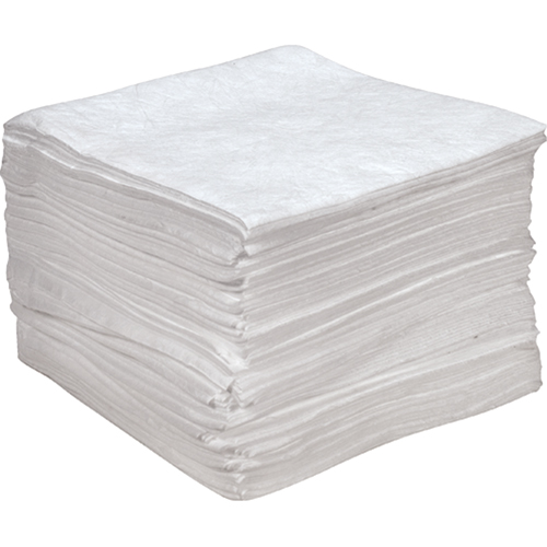 Premium Anti Static Sorbent Pads, Oil Only, 15" x 18", 25 gal. Absorbancy Sidevic Inc.