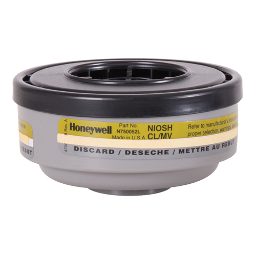 North&reg; N Series Respirator Cartridges, Gas/Vapour Cartridge, Mercury Vapour/Chlorine Gas Sidevic Inc.
