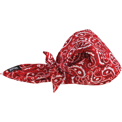 Bandeaux en triangle 6710CT de refroidissement en tissu de serviette Chill-Its, Rouge Sidevic Inc.