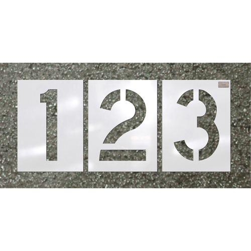 Pochoirs pour parc de stationnement, Pictogramme, 12" x 9" Sidevic Inc.