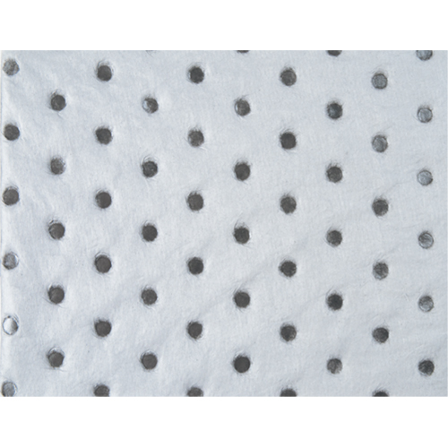 Feuilles absorbantes en fibres fines de calibre industriel, Huile seulement, 15" x 17", 40 gal. d'absorption Sidevic Inc.