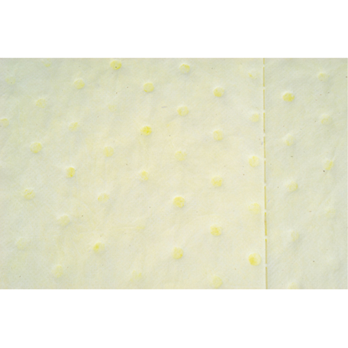 Feuilles absorbantes lamin&eacute;es (SMS) de premi&egrave;re qualit&eacute;, Mati&egrave;res dangereuses, 15" x 17", 30 gal. d'absorption Sidevic Inc.