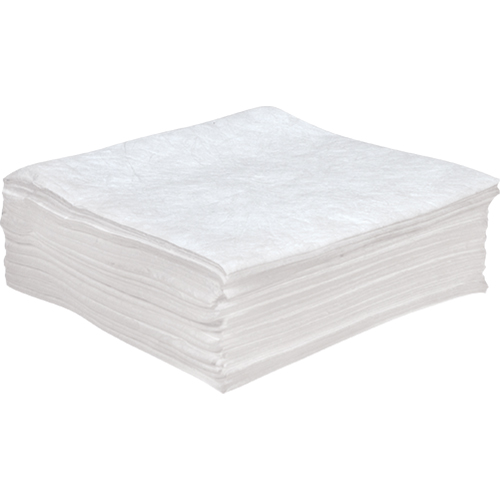 Premium Anti Static Sorbent Pads, Oil Only, 30" x 30", 55 Gal. Absorbancy Sidevic Inc.