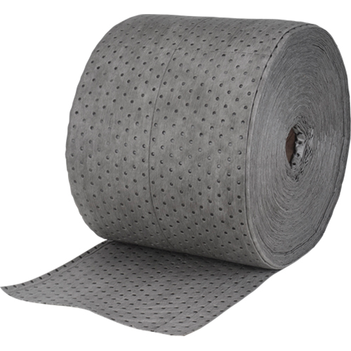 High Traffic Sorbents, Lightweight, 150' L x 15" W, 20 gal. Absorbancy Sidevic Inc.
