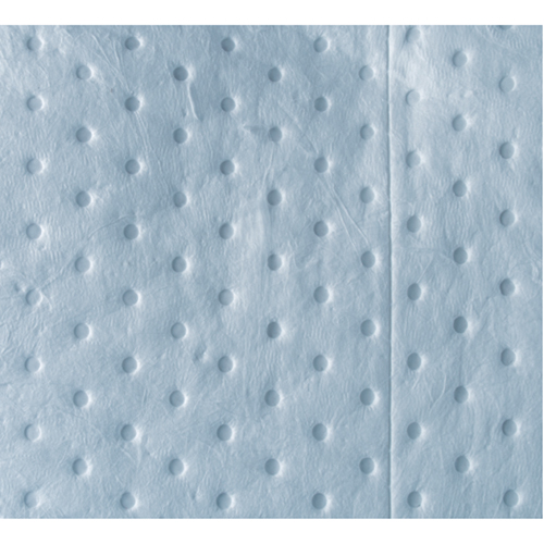 Premium Blue Bonded Sorbent Pads, Oil Only, 15" x 18", 30 gal. Absorbancy Sidevic Inc.