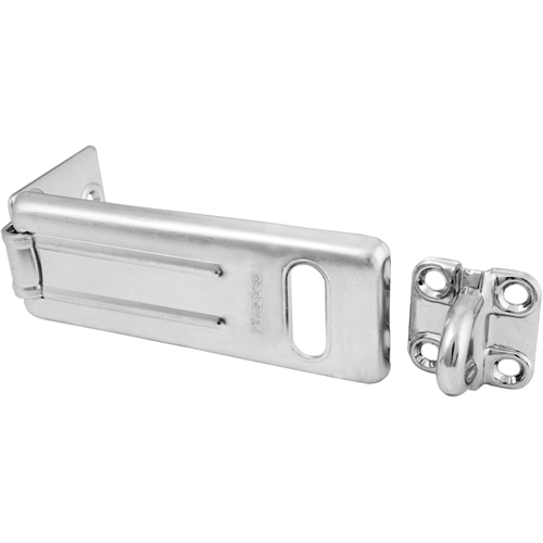 General Security Hardened Steel Hasp, Silver Sidevic Inc.