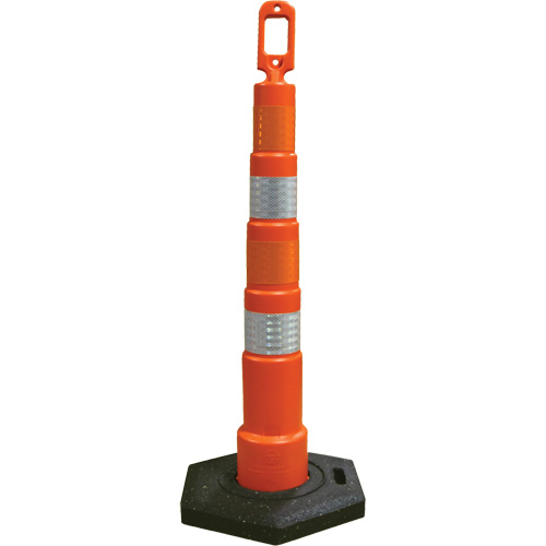 Grip N Go Trim Line Channelizers, 49" High, Orange Sidevic Inc.