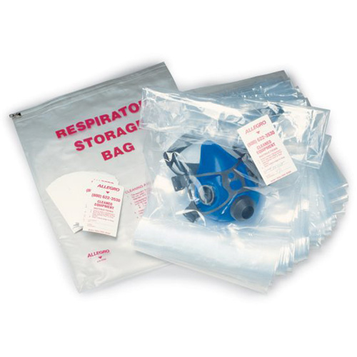 ALLEGRO INDUSTRIES Disposable Storage Bags for 4002 Respirator Cleaning Kit Sidevic Inc.