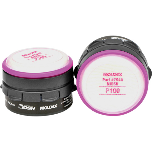 Respirator Cartridges, Combination Gas/Vapour Cartridge and Particulate Filter/Gas/Vapour Cartridge, Organic Vapour/P100 Sidevic Inc.